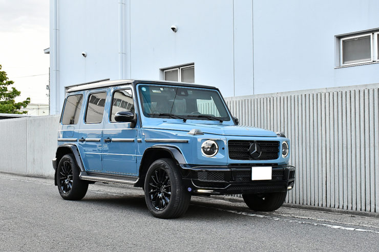 愛知県　名古屋　ベンツ　カスタム　W463A　G400d　マヌファクトゥーアエディション　BRABUS　ブラバス　リップ　取り付け