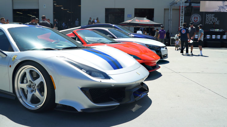 フェラーリ　488ピスタ　HRE　アメ鍛　カスタム