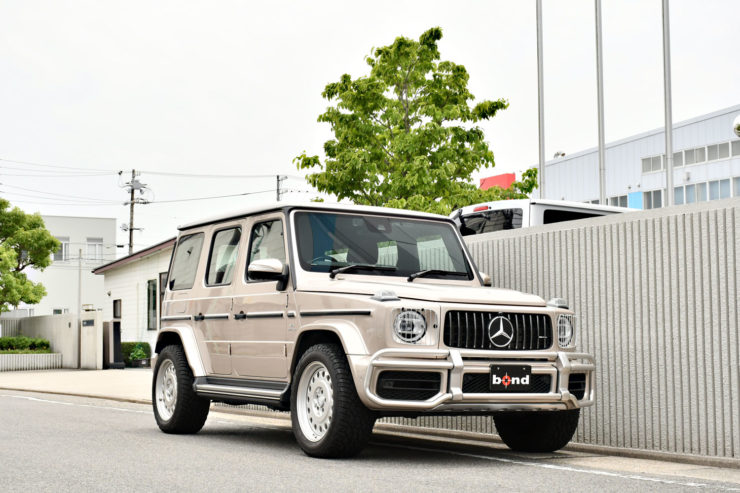ベンツ AMG G63 ブラッシュガード トラバーチンベージュ スティルメイド アメ鍛 カスタム 名古屋