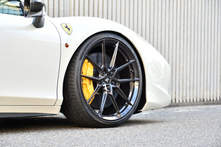 フェラーリ　458スパイダー　ノヴィテック　ノビテック　NF9　22インチ　ローダウン　カスタム　名古屋