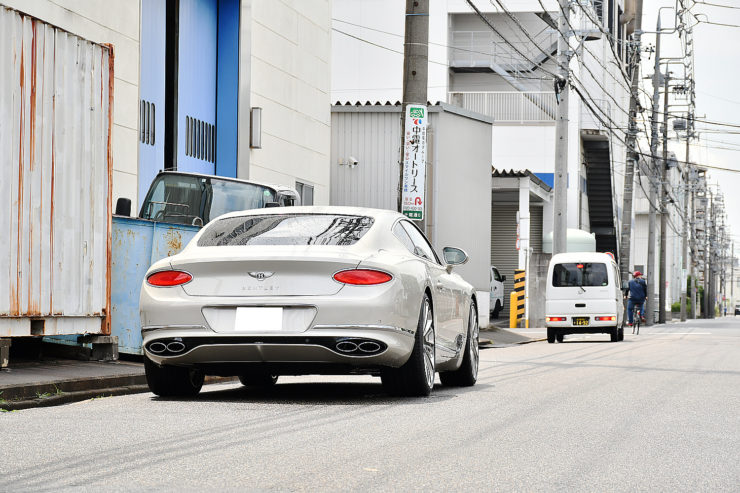 愛知県 名古屋 ベントレー コンチネンタルGT ローダウン スペーサー カスタム