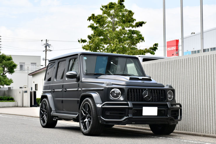メルセデスベンツ　AMG　G63　W464　ブラバス　ローダウン　マットブラック　カスタム　名古屋