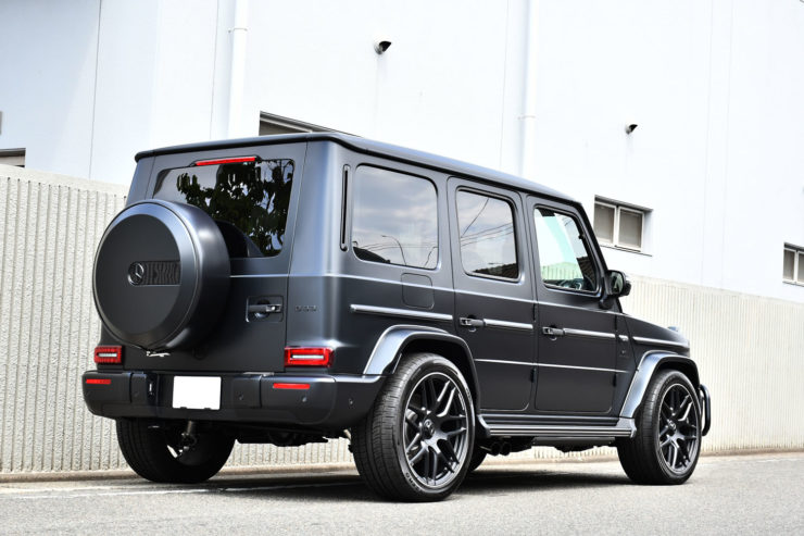 ベンツ　AMG　G63　Gクラス　ゲレンデ　ブラックアウト　エンブレムペイント　ナイトパッケージ　カスタム　名古屋