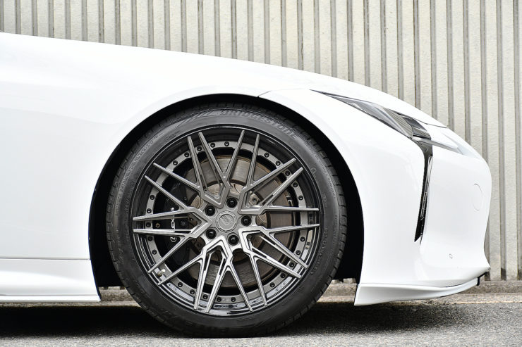 愛知県　名古屋市　レクサス　LC500　コンバーチブル　カスタム　BCフォージド　ホイール　ローダウン　LEXUS