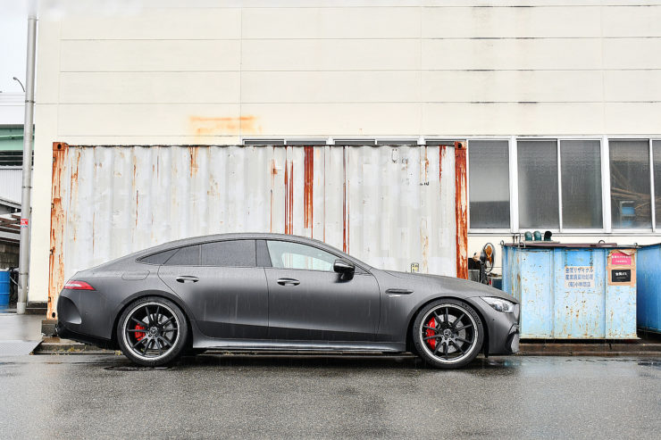 愛知県　名古屋　ベンツ　GT53　AMG　ローダウン　スペーサー　カスタム