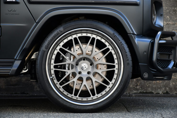 AMG　ベンツ　メルセデスベンツ　ブラバス　G63　W463A　Gクラス　マットブラック　ブラックアウト　ナイトパッケージ　HRE　24インチ　カスタム　名古屋
