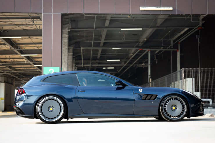 フェラーリ　GTC4ルッソ　ノヴィテック　ダウンサス　ローダウン　HRE　アメ鍛　ヴィンテージシリーズ　カスタム　名古屋