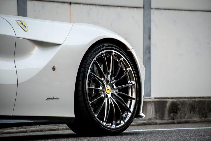 フェラーリ　F12　HRE　P103　ホイール　アメ鍛　ローダウン　ノビテック　ダウンサス　カスタム　名古屋