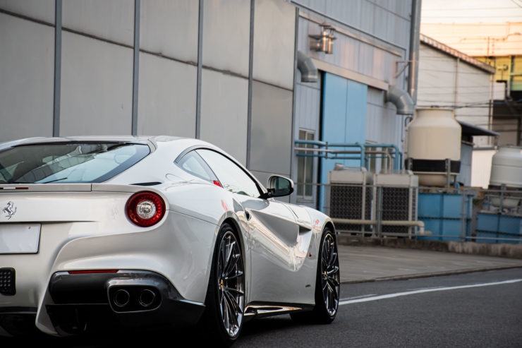 フェラーリ　F12　ローダウン　ホイール　マフラー　ノヴィテック　HRE　アメ鍛　カスタム　名古屋