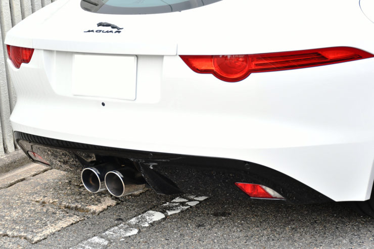 愛知県　名古屋　ジャガー　F-Type　Fタイプ　ローダウン　ホイール　21インチ　カスタム　ラッピング　ペイント　ブラックアウト　VOSSEN　ヴォッセ　デイライト