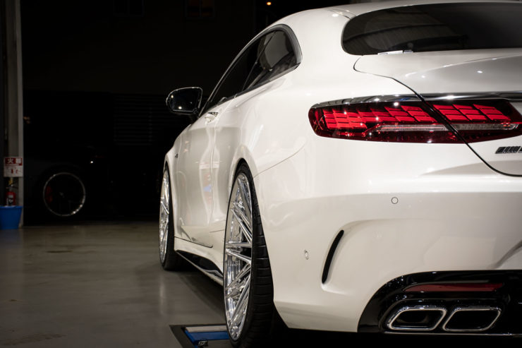 メルセデスベンツ　AMG　ローダウン　Sクーペ　S63　217　1221　ホイール　アメ鍛　カスタム　名古屋