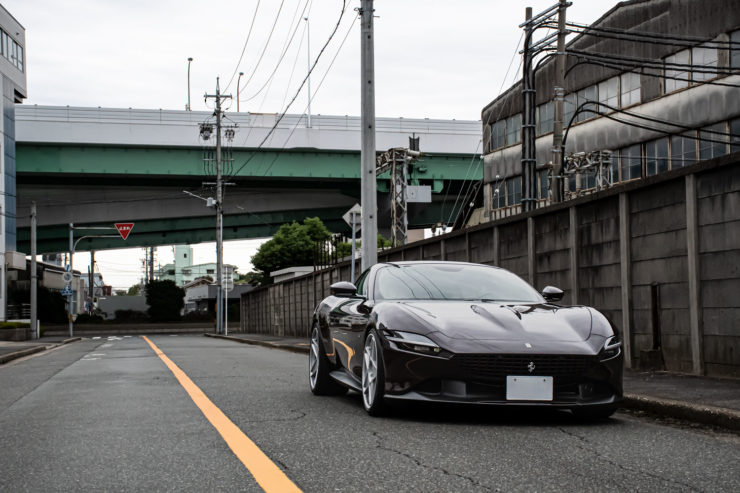 フェラーリ　ローマ　ローダウン　ホイール　ノヴィテック　サス交換　HRE　アメ鍛　22インチ　カスタム　名古屋