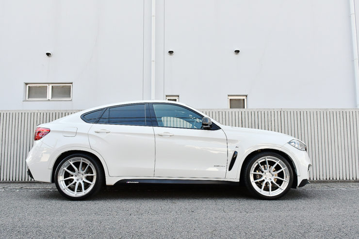 愛知県　名古屋　カスタム　輸入車　BMW　F16　X6　ローダウン　KW　Ver3　ホイール交換　BC　BCフォージド　HCA162
