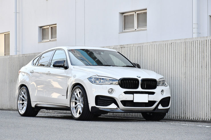 愛知県　名古屋　カスタム　輸入車　BMW　F16　X6　ローダウン　KW　Ver3　ホイール交換　BC　BCフォージド　HCA162