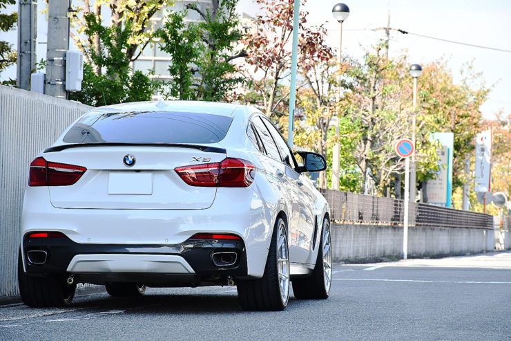 愛知県　名古屋　カスタム　輸入車　BMW　F16　X6　ローダウン　KW　Ver3　ホイール交換　BC　BCフォージド　HCA162
