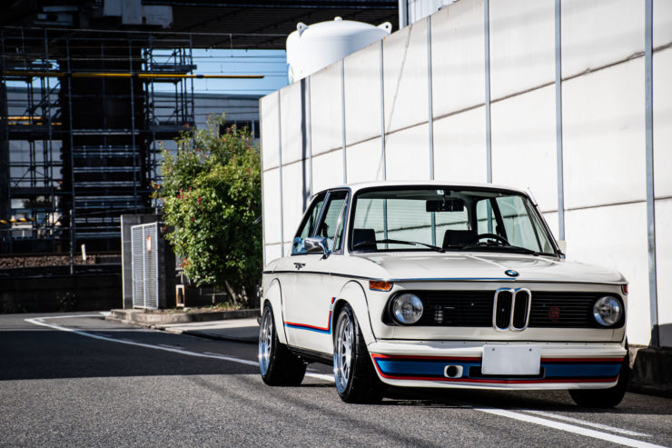 BMW　02ターボ　2002　HRE　ホイール　アメ鍛　17インチ　クラシック　ローダウン　カスタム　名古屋