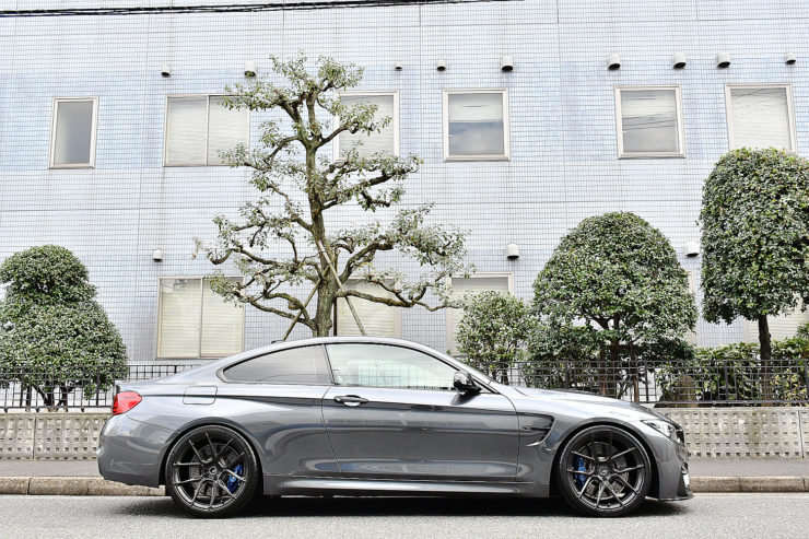 愛知県　名古屋　BMW　F82　M4　カスタム　ホイール　ローダウン　BCフォージド　20インチ　EH181