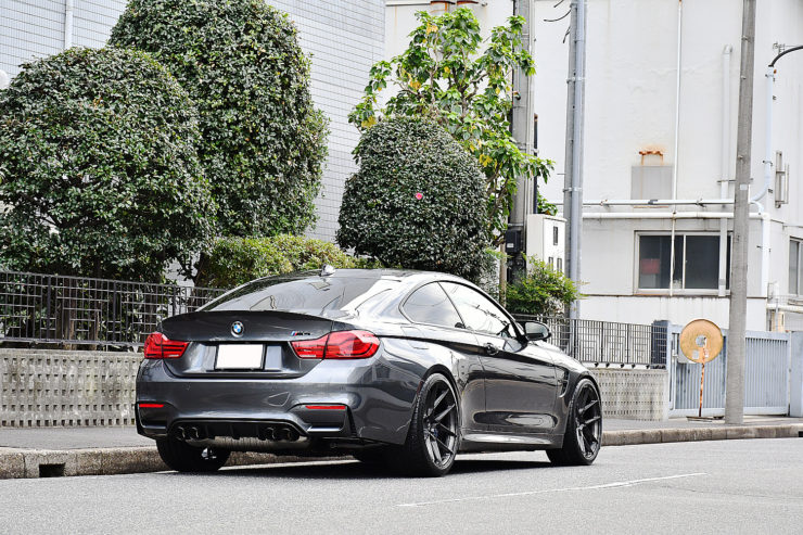 愛知県　名古屋　BMW　F82　M4　カスタム　ホイール　ローダウン　BCフォージド　20インチ　EH181