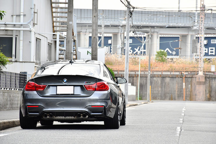 愛知県　名古屋　BMW　F82　M4　カスタム　ホイール　ローダウン　BCフォージド　20インチ　EH181