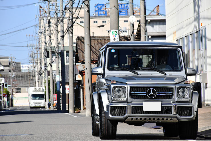 愛知県　名古屋　ゲレンデ　W463　G63　カスタム　ホイール　ブラバス　BRABUS　22インチ　continental　タイヤ