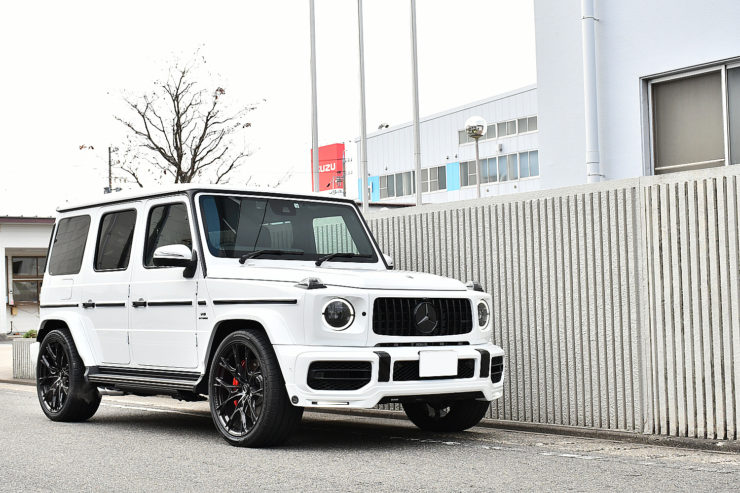 愛知県　名古屋　ベンツ　ゲレンデ　Gクラス　W463A　G63　カスタム　BRABUS　ブラバス　フロントリップ