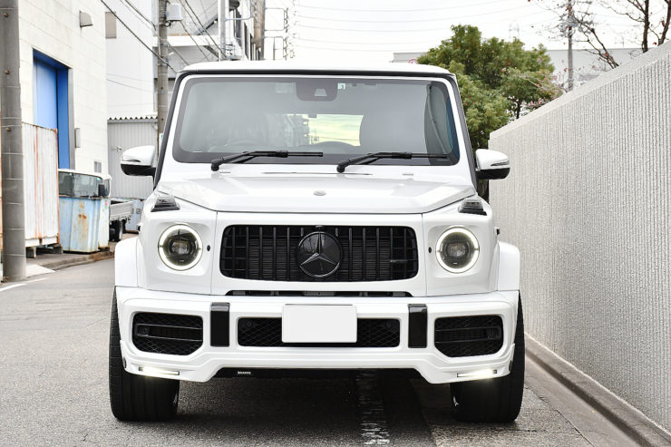 愛知県　名古屋　ベンツ　ゲレンデ　Gクラス　W463A　G63　カスタム　BRABUS　ブラバス　フロントリップ