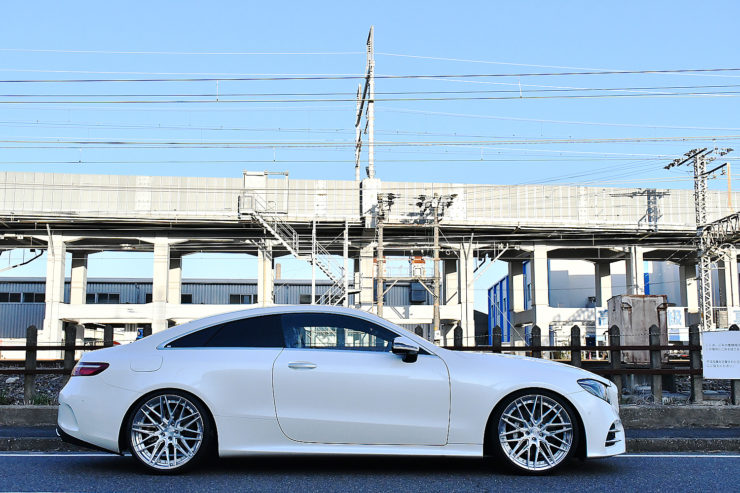 愛知県 名古屋 メルセデスベンツ ベンツ Eクラスクーペ C238 ホイール 21インチ カスタム ローダウン ホイール BCフォージド BC-Forged HCA386S