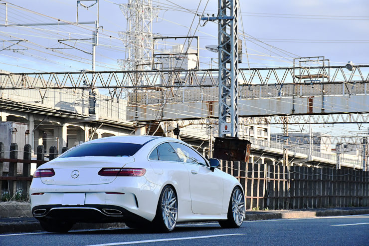愛知県 名古屋 メルセデスベンツ ベンツ Eクラスクーペ C238 ホイール 21インチ カスタム ローダウン ホイール BCフォージド BC-Forged HCA386S