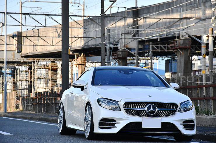 愛知県 名古屋 メルセデスベンツ ベンツ Eクラスクーペ C238 ホイール 21インチ カスタム ローダウン ホイール BCフォージド BC-Forged HCA386S