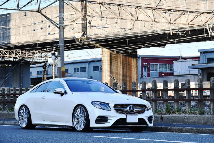 愛知県 名古屋 メルセデスベンツ ベンツ Eクラスクーペ C238 ホイール 21インチ カスタム ローダウン ホイール BCフォージド BC-Forged HCA386S