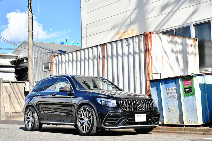 愛知県　名古屋　ベンツ　カスタム　GLC63S　ローダウン　スペーサー　AMG　GLC　63
