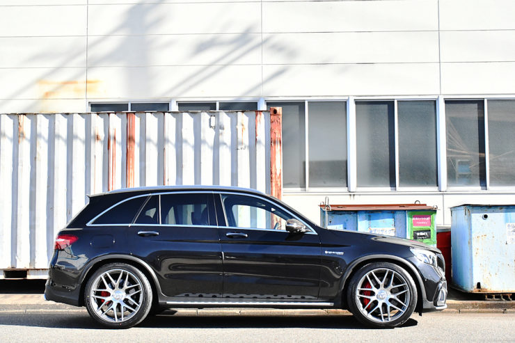 愛知県　名古屋　ベンツ　カスタム　GLC63S　ローダウン　スペーサー　AMG　GLC　63