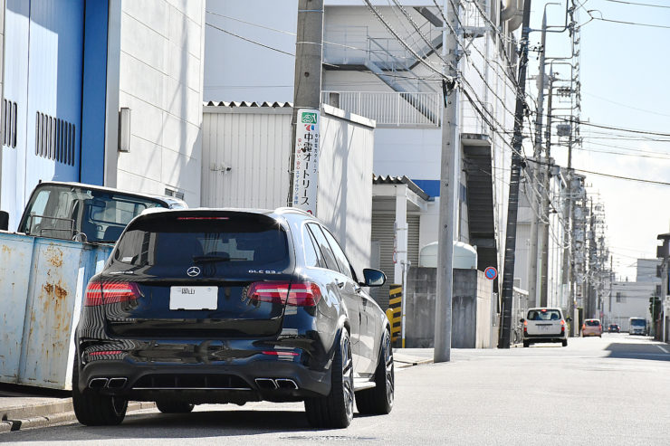 愛知県　名古屋　ベンツ　カスタム　GLC63S　ローダウン　スペーサー　AMG　GLC　63