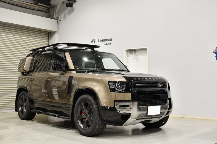 愛知県　名古屋市　ディフェンダー110　ディフェンダー　カスタム　ミラーリング　リアモニター　ボンド　ボンド名古屋　DEFENDER DEFENDER110