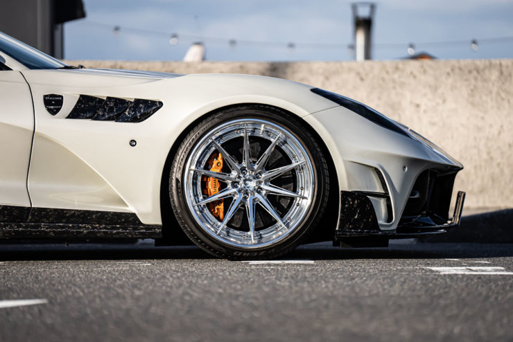 フェラーリ　812　スーパーファスト　ローダウン　ダウンサス　ノビテック　ADV.1　アメ鍛　ホイール　カスタム　名古屋