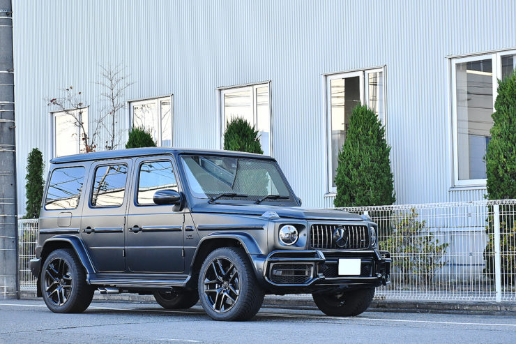 愛知県　名古屋市　ベンツ　W463A　G63　AMG　カスタム　キャリパーペイント　ローダウン　KW　ミラーリング