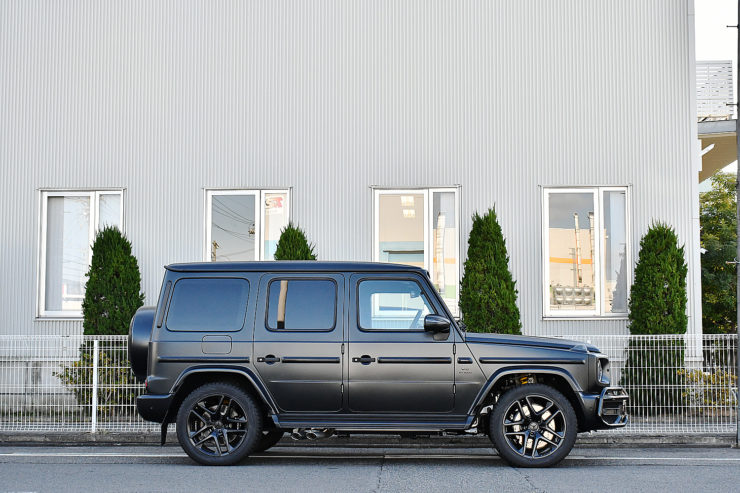 愛知県　名古屋市　ベンツ　W463A　G63　AMG　カスタム　キャリパーペイント　ローダウン　KW　ミラーリング