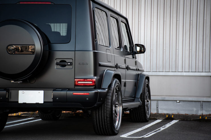 メルセデスベンツ　AMG　G63　W463A　ブラックアウト　ローダウン　ナイトパッケージ　KW　HRE　ホイール　マフラー　G800　ブラバス　カスタム　名古屋