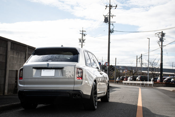ロールスロイス　カリナン　ブラックバッジ　ホイール　23インチ　アメ鍛　VOSSEN　カスタム　名古屋