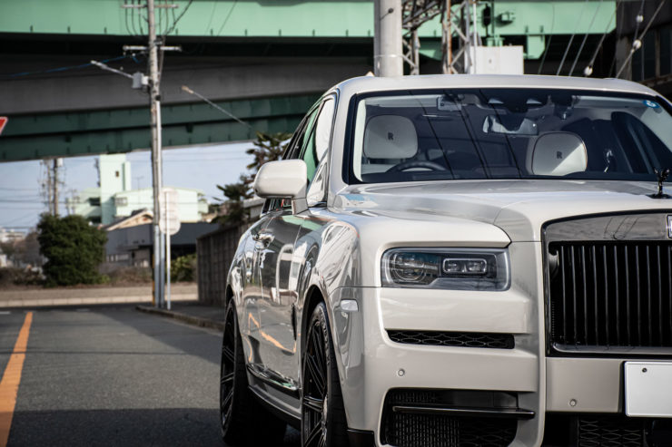 ロールスロイス　カリナン　ブラックバッジ　ホイール　アメ鍛　23インチ　VOSSEN　鍛造　カスタム　名古屋