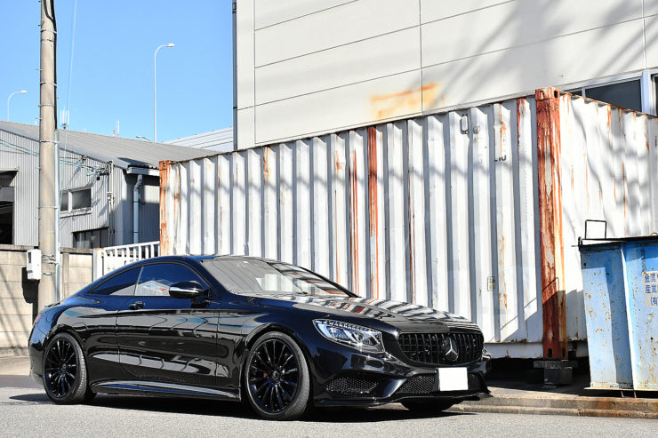 愛知県　名古屋　ベンツ　BENZ　C217　Sクラス　クーペ　カスタム　ローダウン　スペーサー　ペイント　スモーク　ラッピング　S65　後期テール