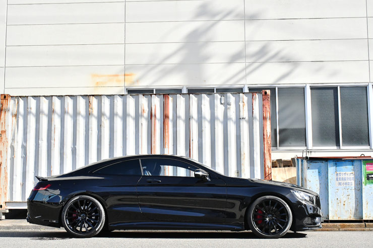 愛知県　名古屋　ベンツ　BENZ　C217　Sクラス　クーペ　カスタム　ローダウン　スペーサー　ペイント　スモーク　ラッピング　S65　後期テール