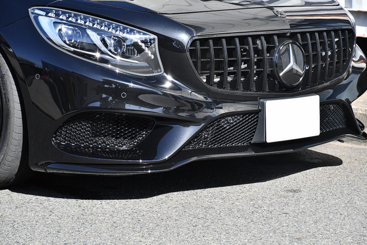 愛知県　名古屋　ベンツ　BENZ　C217　Sクラス　クーペ　カスタム　ローダウン　スペーサー　ペイント　スモーク　ラッピング　S65　後期テール