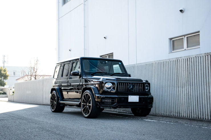 ベンツ AMG G63 Gクラス ゲレンデ W463A ブラバス ローダウン カスタム 名古屋