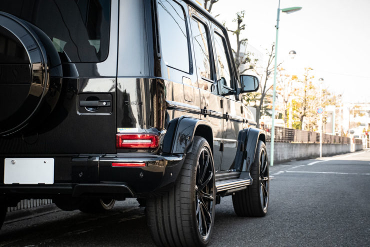 メルセデスベンツ AMG G63 W463A ブラックアウト ナイトパッケージ エディション55 KW DDC ブラバス 24インチ マフラー カスタム 名古屋