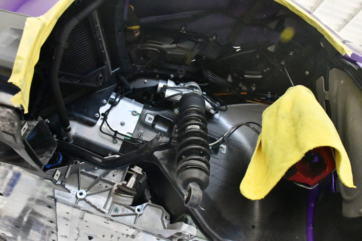 愛知県 名古屋 マクラーレン 600LT カスタム ローダウン BCフォージド HCS32S 20インチ ブラッシュドグレイ