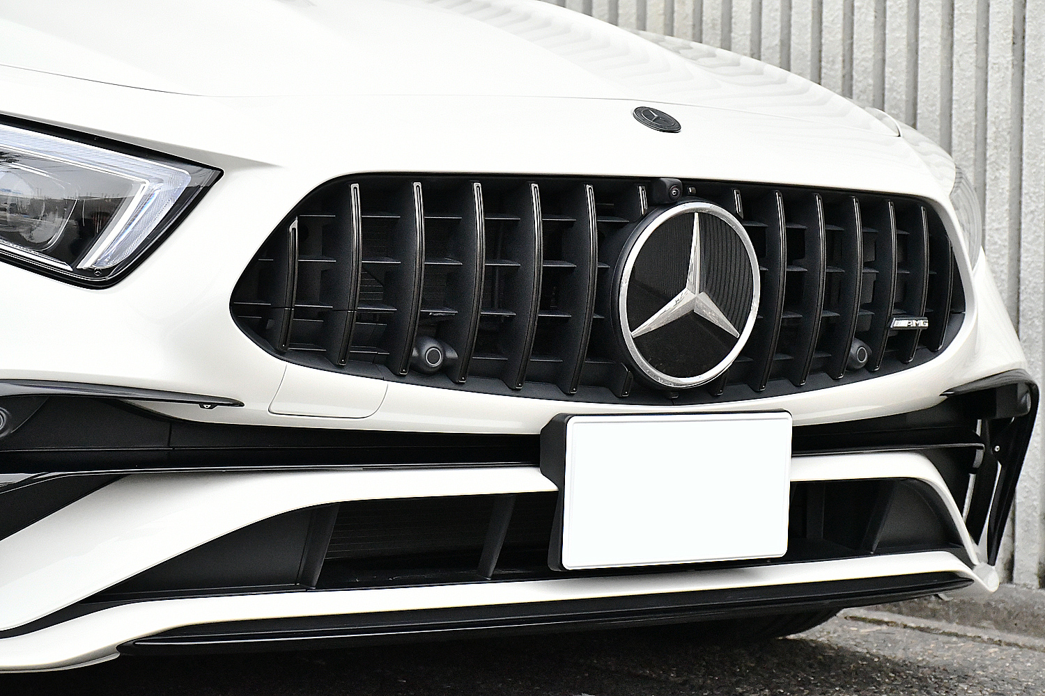 愛知県　名古屋　メルセデスベンツ　CLS220ｄ　ＡＭＧ　パナメリカーナグリル　後期　BENZ　C257　ローダウン　スペーサー　CLS63仕様　ナイトパッケージ