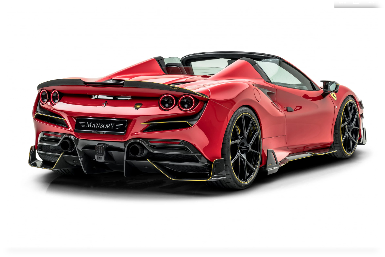 愛知県　名古屋　マンソリー　MANSORY　カスタム　フェラーリ　F8　FERRARI　ソフトキット　Softkit ボンド