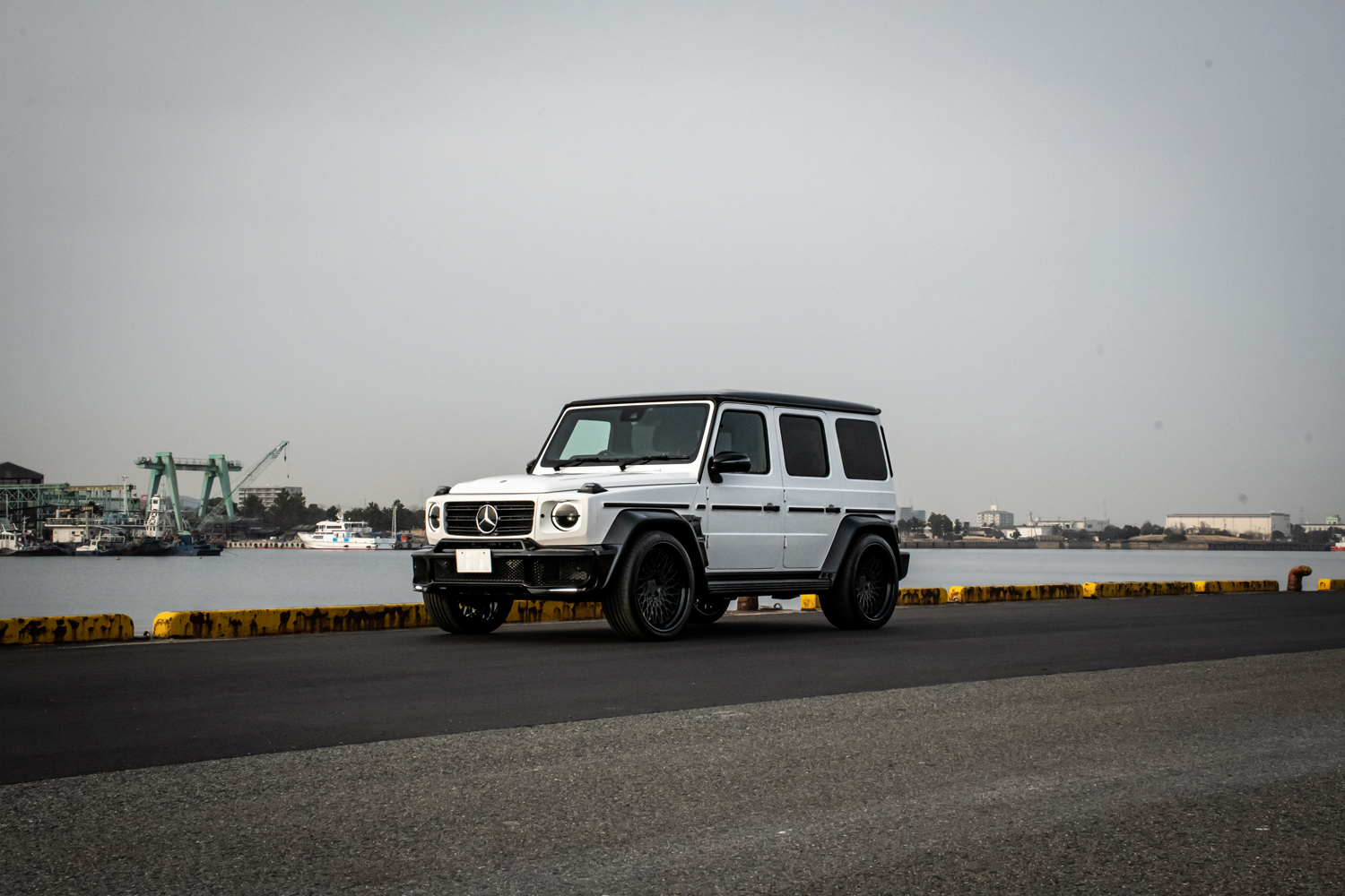 ベンツ メルセデスベンツ G400d W463A ナイトパッケージ HRE ヴィンテージ 501 ローダウン ダウンサス ブラバス ワイドスター カスタム 名古屋