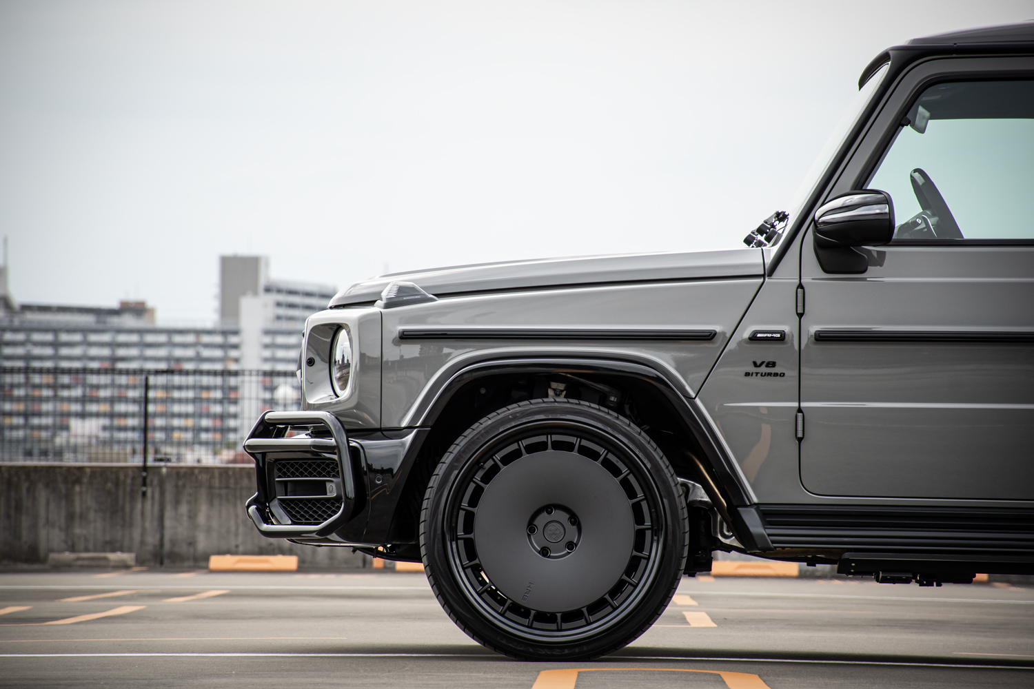 AMG G63 ブラッシュガード ナイトパッケージ ホイール 24インチ HRE アメ鍛 935 カスタム 名古屋